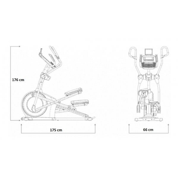 Eliptický trenažér NORDICTRACK C5.5