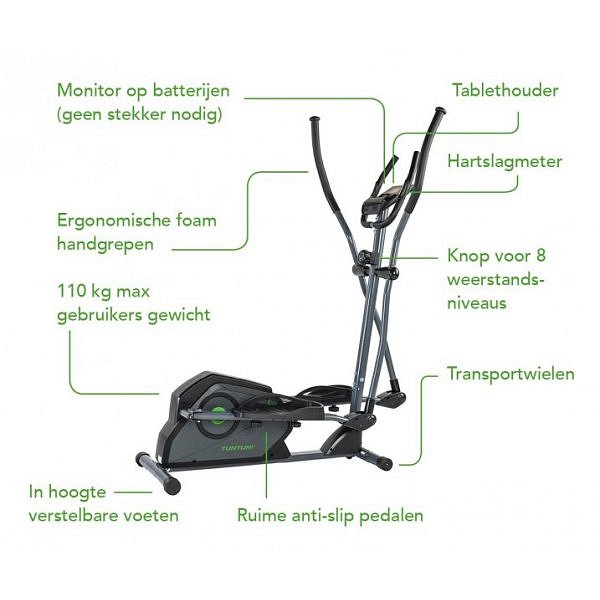 Eliptický trenažér TUNTURI Cardio Fit C30