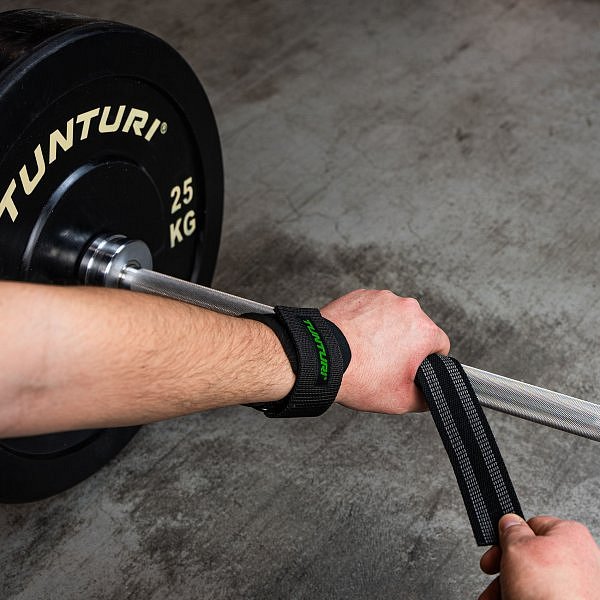 Trhačky TUNTURI PRO Power Lifting Straps