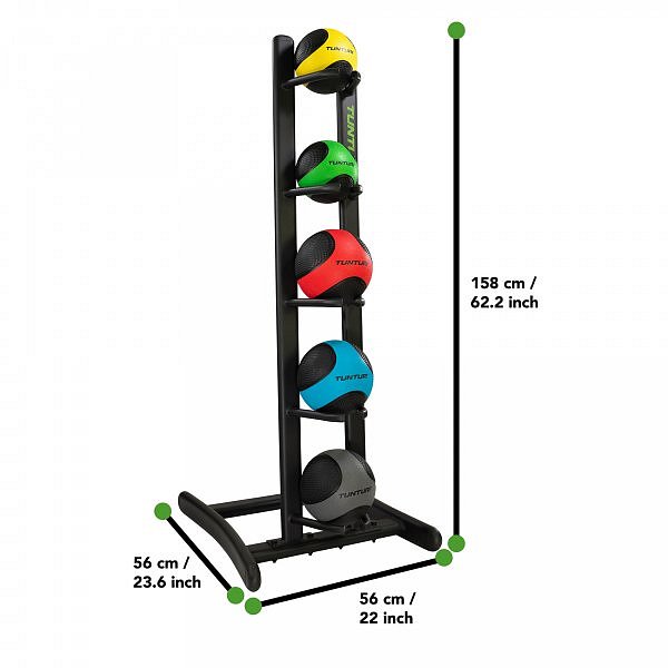 Stojan na medicinbaly TUNTURI Medicine Ball Rack