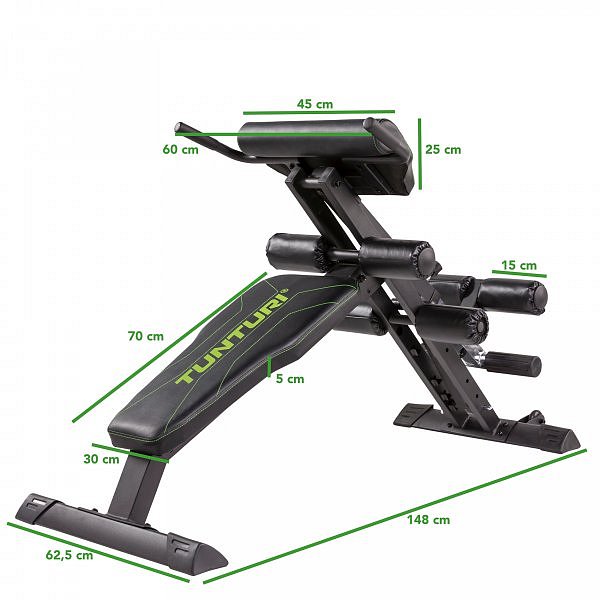 Posilovací lavice TUNTURI CT80 Core trainer