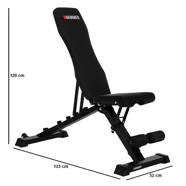 Posilovací lavice HAMMER Folding Bench Force 2.0